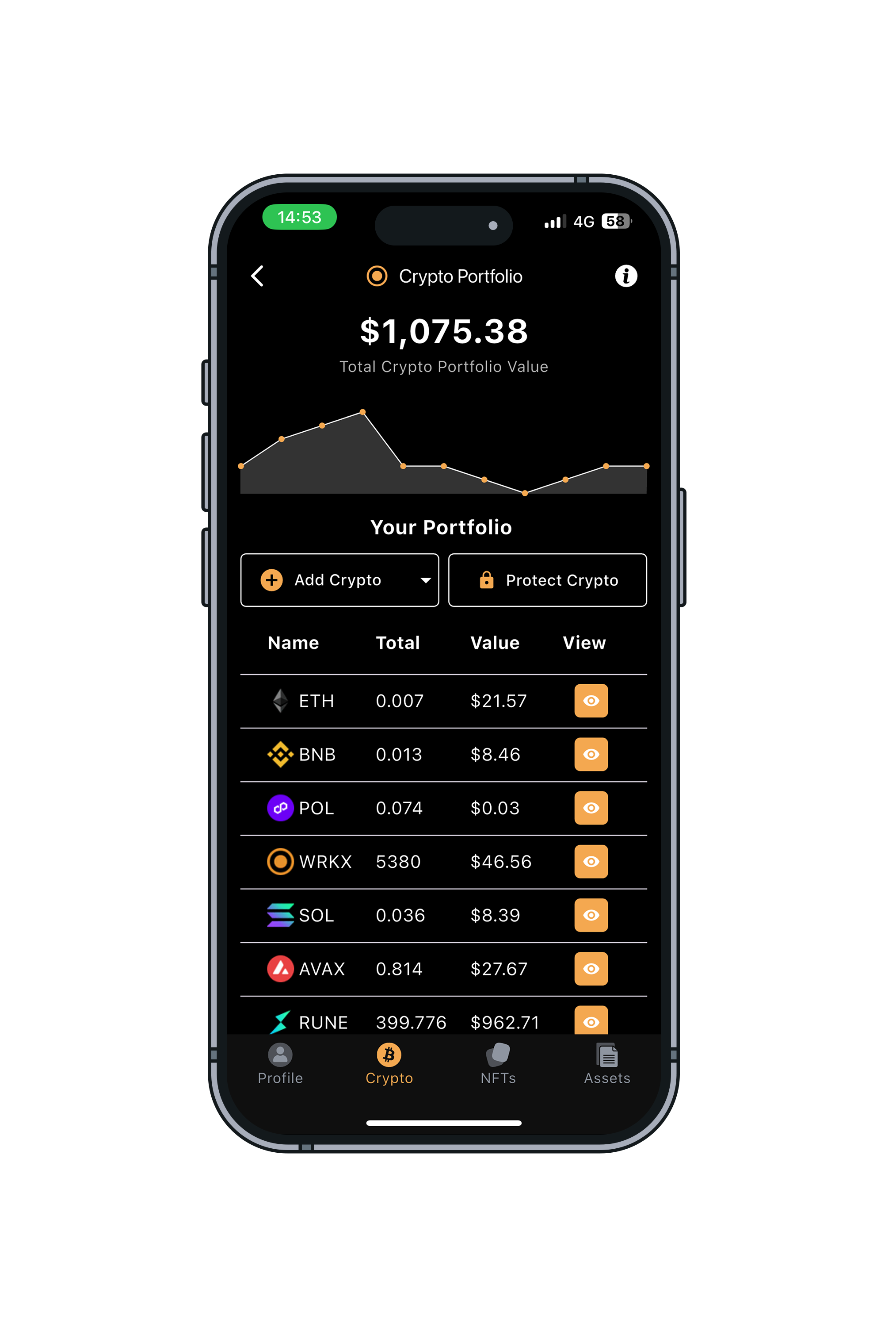 Crypto Portfolio